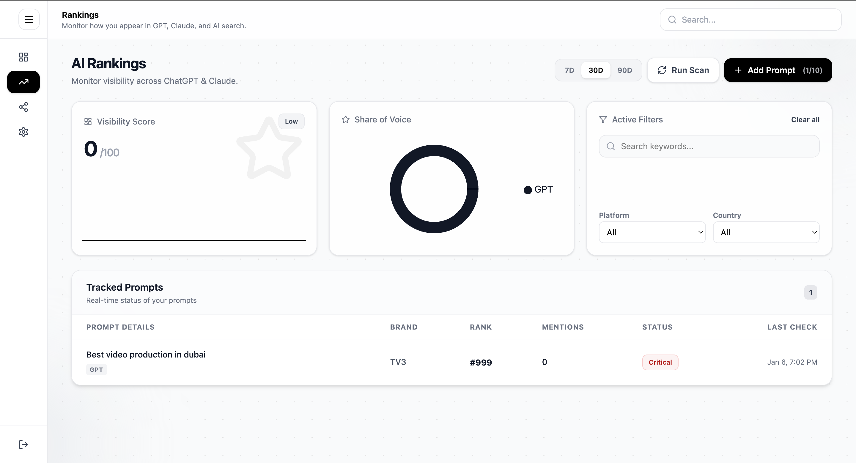 Prospectify - Screenshot 2 showing product features and functionality