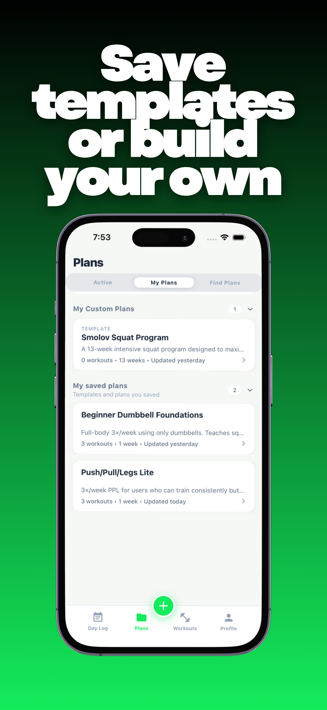 DayOne - Workout Log and Programs gallery image