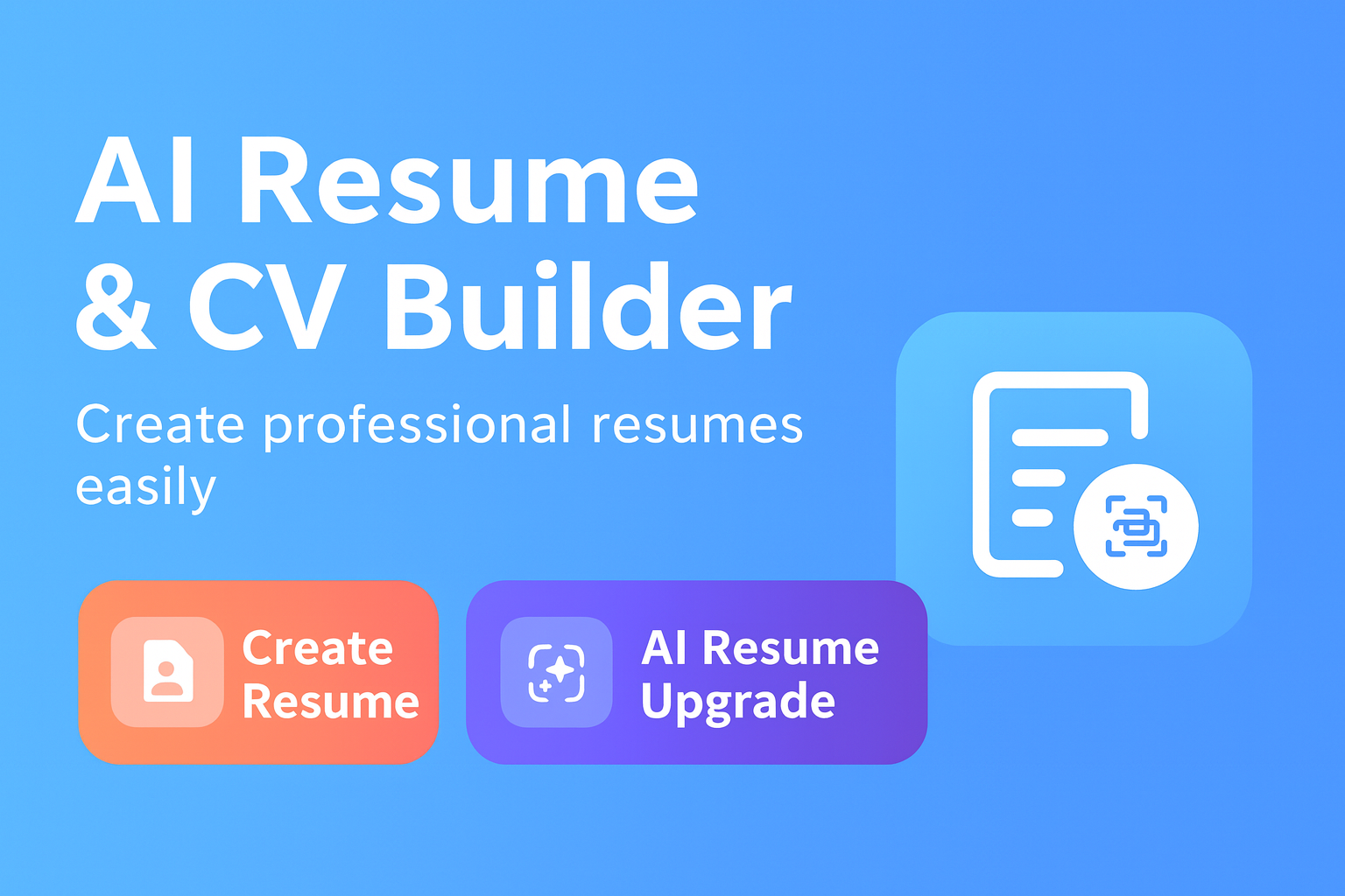 AI Resume Builder & CV Maker logo