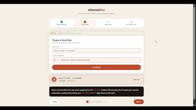 resumebot gallery image