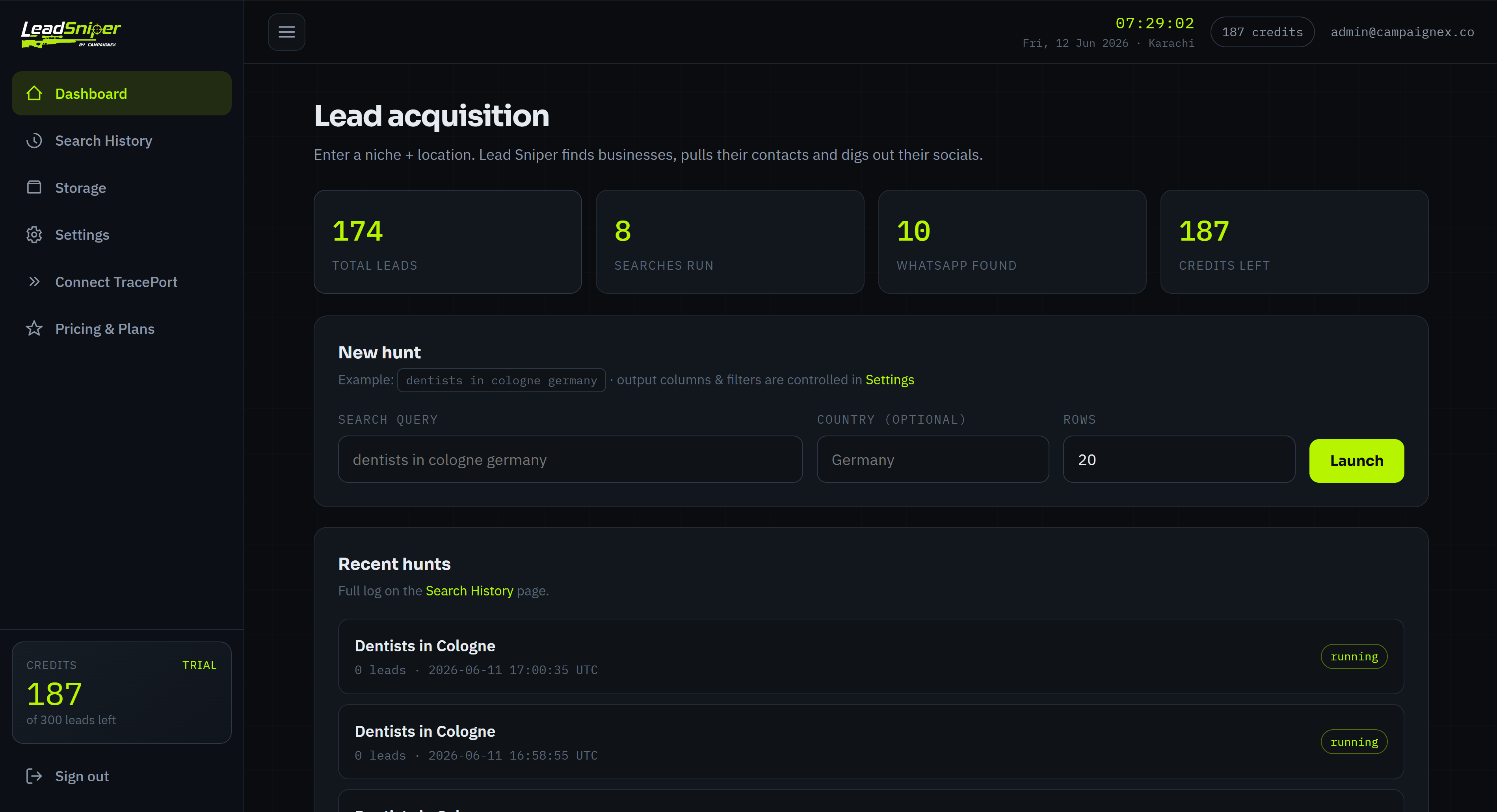 Lead Sniper Ai Scraper gallery image