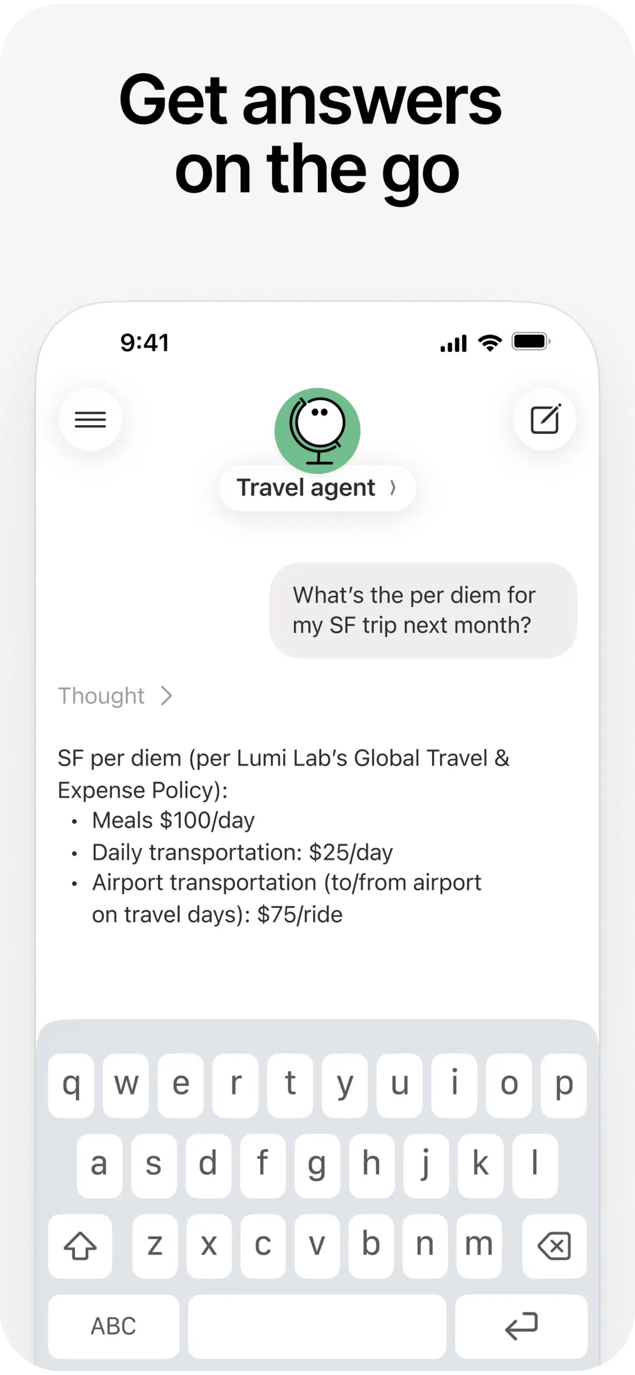 Notion Agents iOS app 截图 4