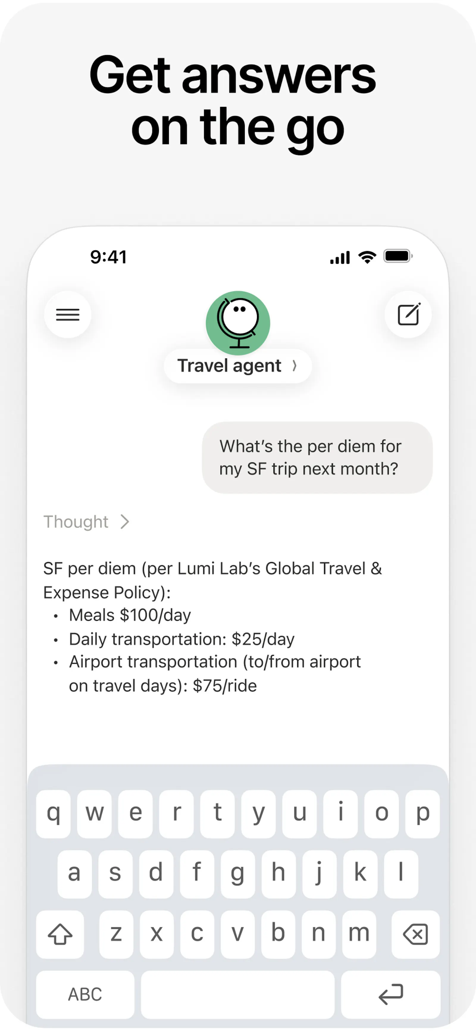 Notion Agents iOS app screenshot 4