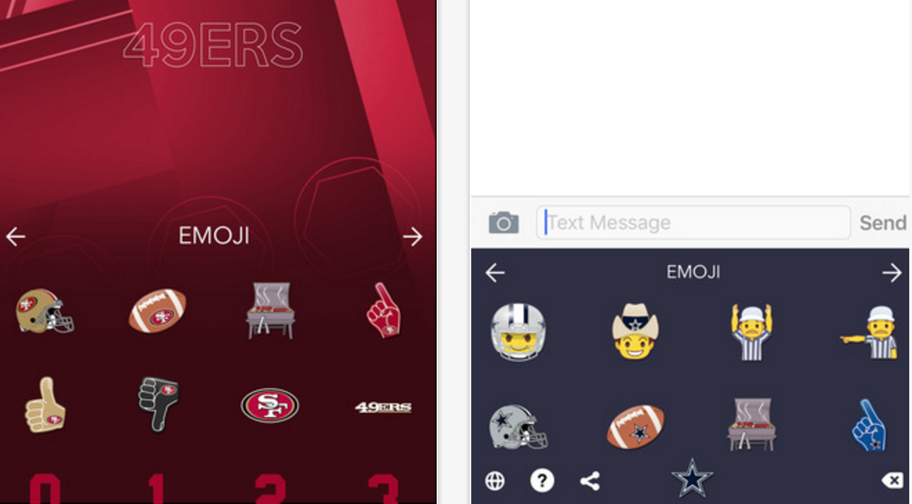NFL Emojis gallery image