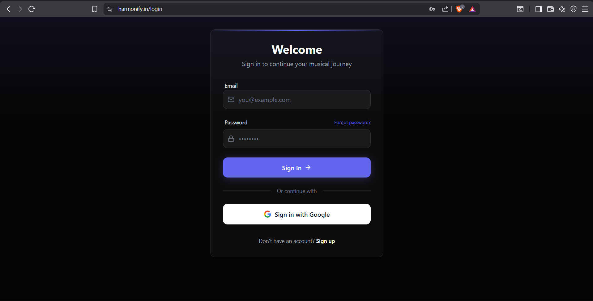 Harmonify Music AI gallery image