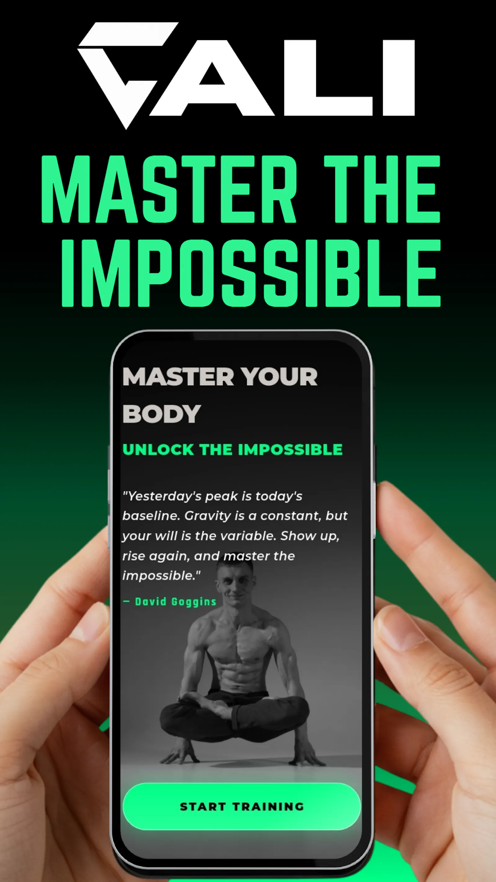 Cali - Calisthenics Mastery screenshot 1