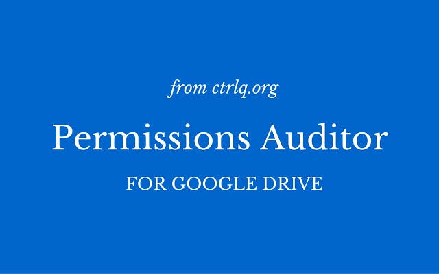 Google Drive Auditor media 2