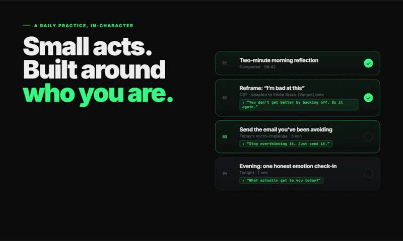 Changed: Persona-Driven Growth screenshot 4