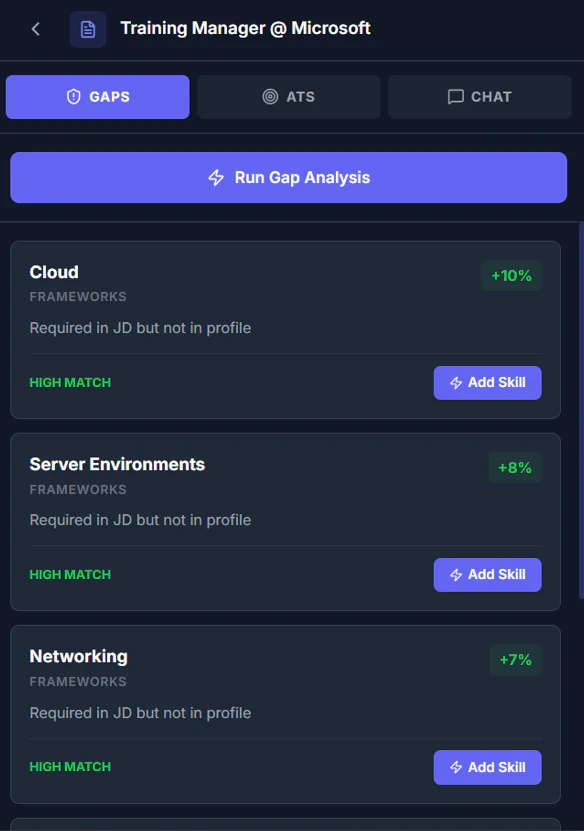 AlignCV - Free AI Resume Builder screenshot 2