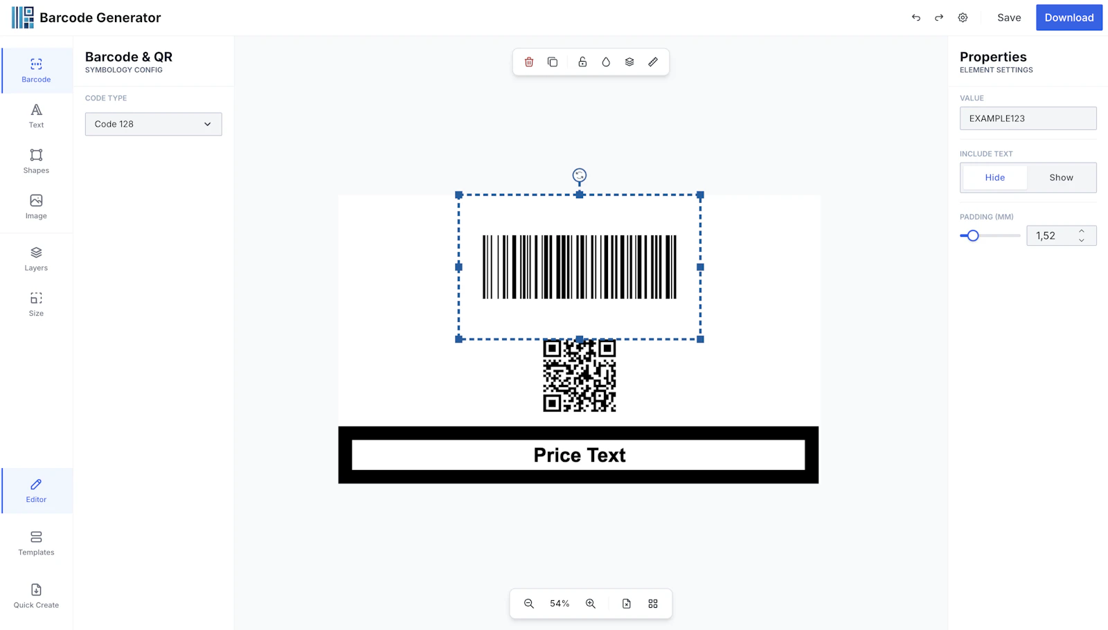 Free Bulk Barcode & Label Generator screenshot 2