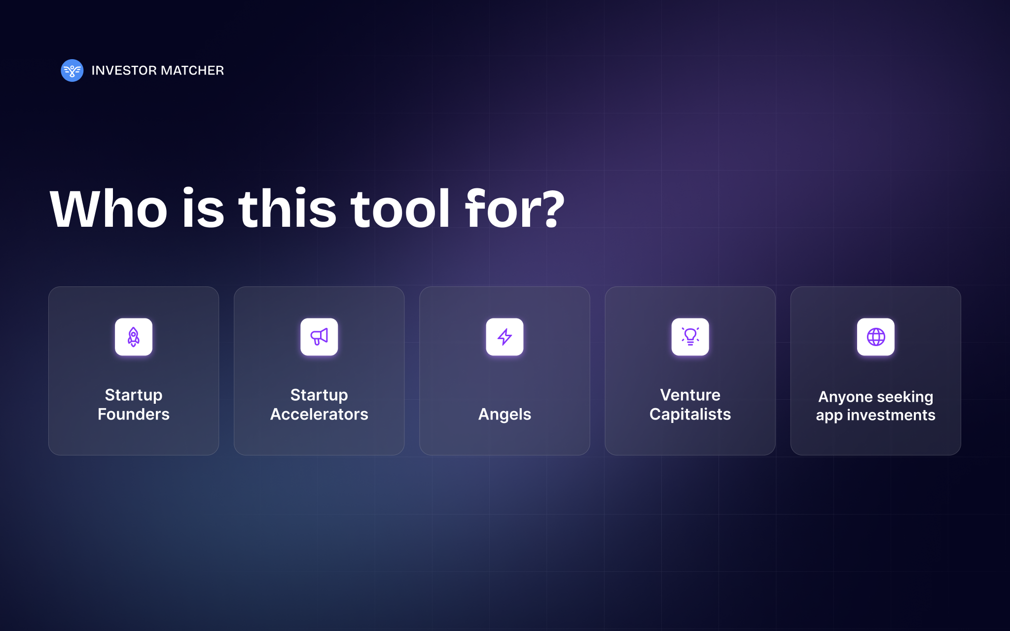 Investor Matcher gallery image