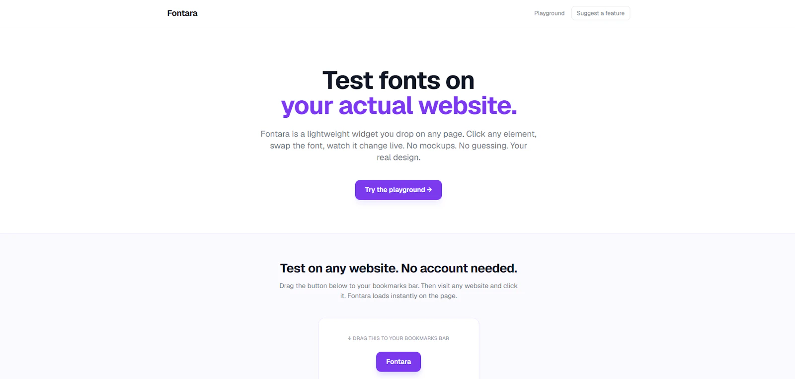Fontara screenshot 2