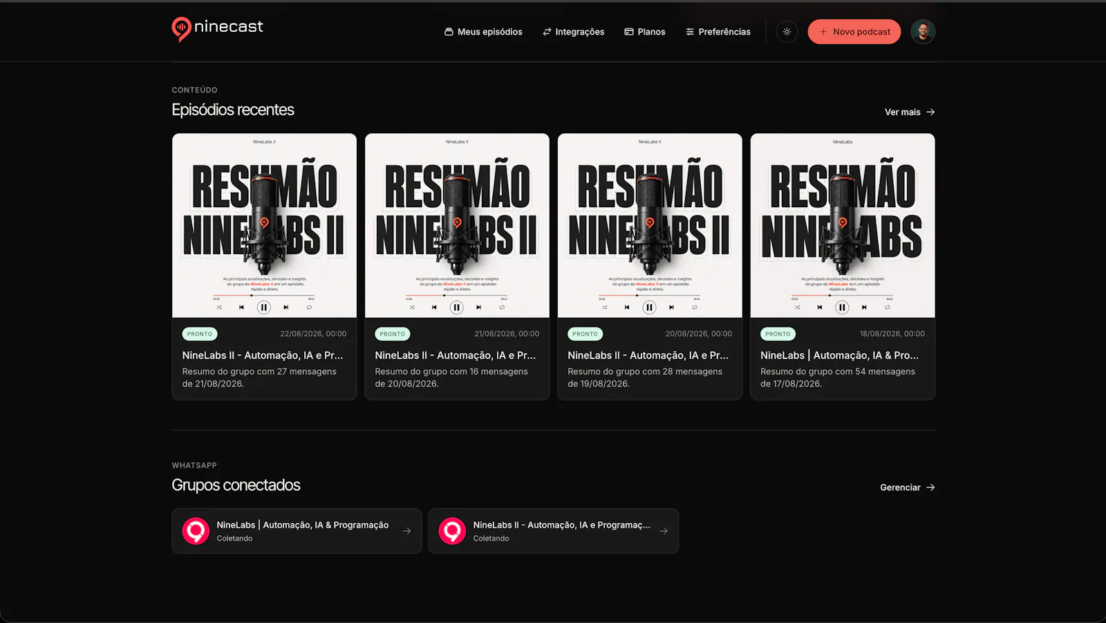 Ninecast screenshot 5