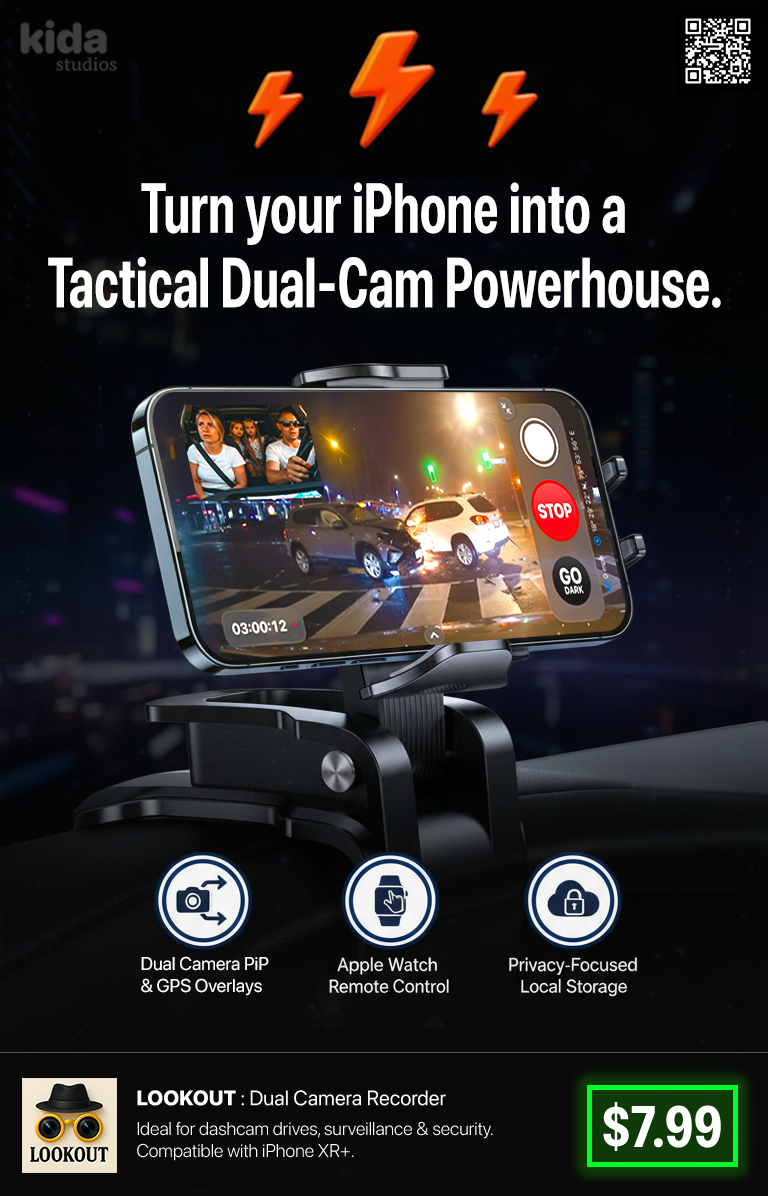 Lookout : Dual Camera Recorder gallery image