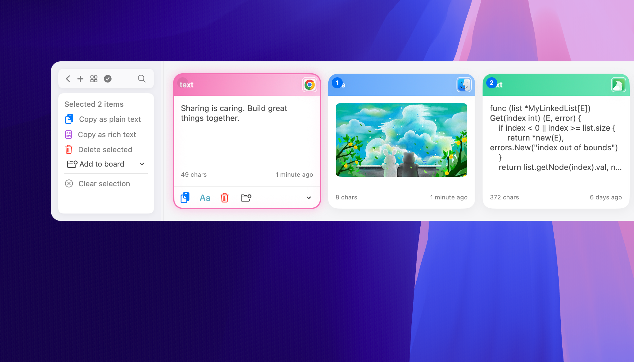 MiniClipboard gallery image