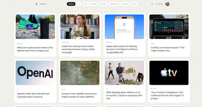 Trace: AI & Tech News in Every New Tab gallery image