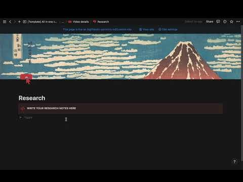 Notion Content Creation Dashboard gallery image