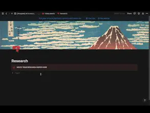 Notion Content Creation Dashboard gallery image