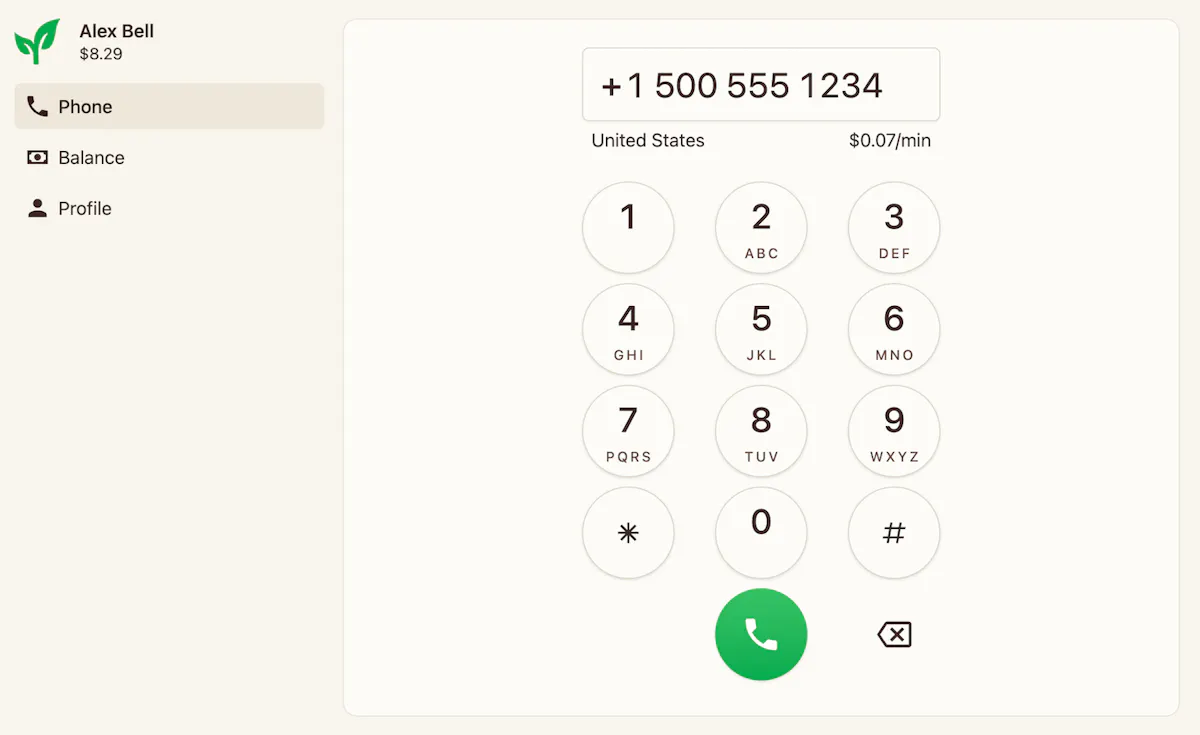 Sproutcall
