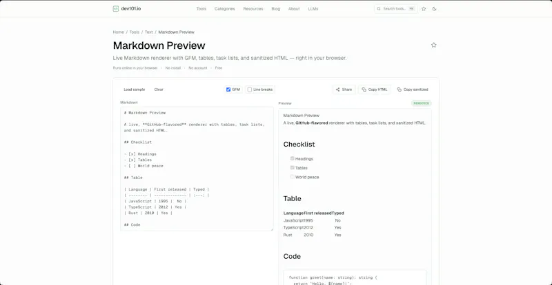 dev101.io screenshot 4