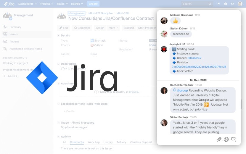 Grape | Atlassian Messenger gallery image