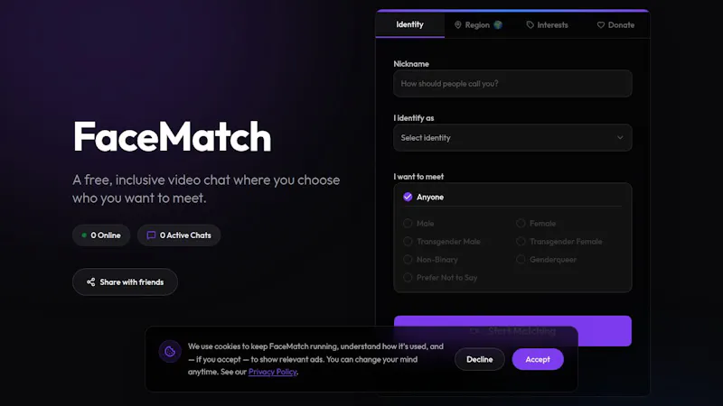 FaceMatch screenshot 1