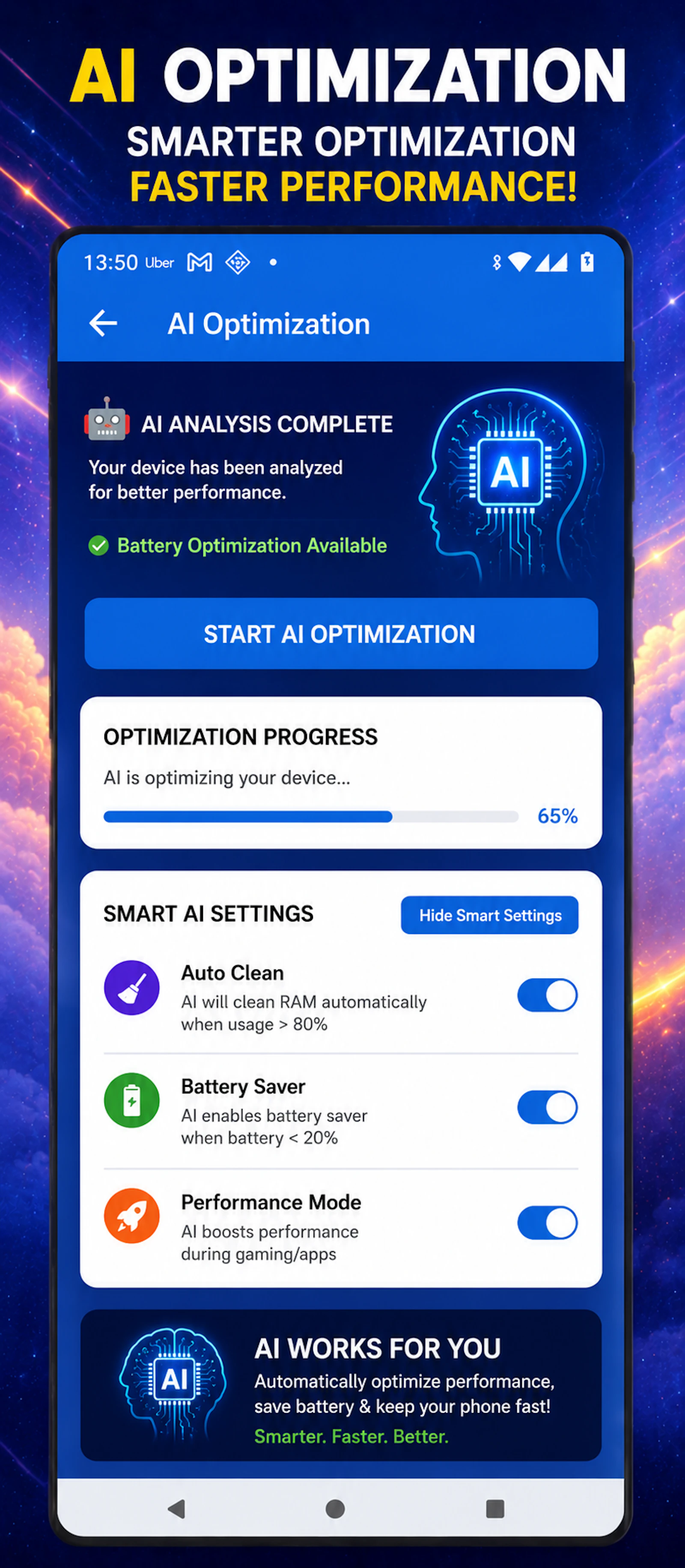 AI Phone Accelerator App screenshot 4