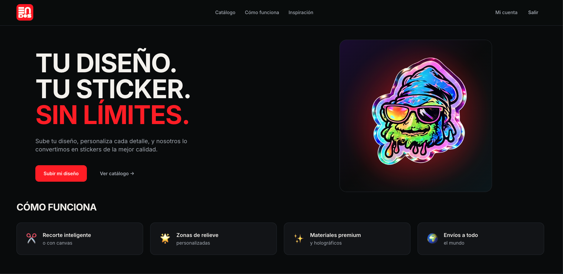 EN DOS Studio · Stickers personalizados gallery image