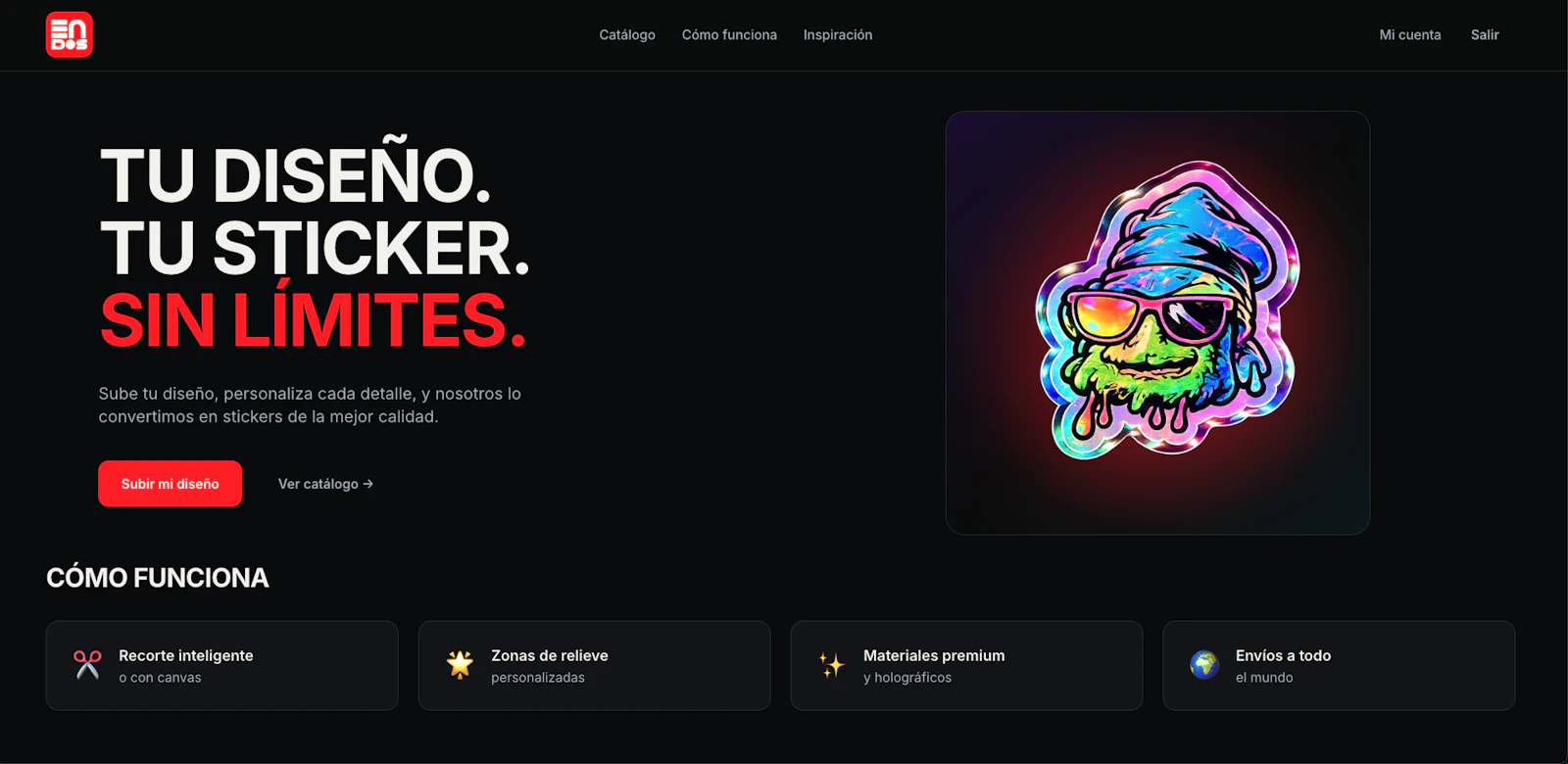 EN DOS Studio · Stickers personalizados screenshot 1