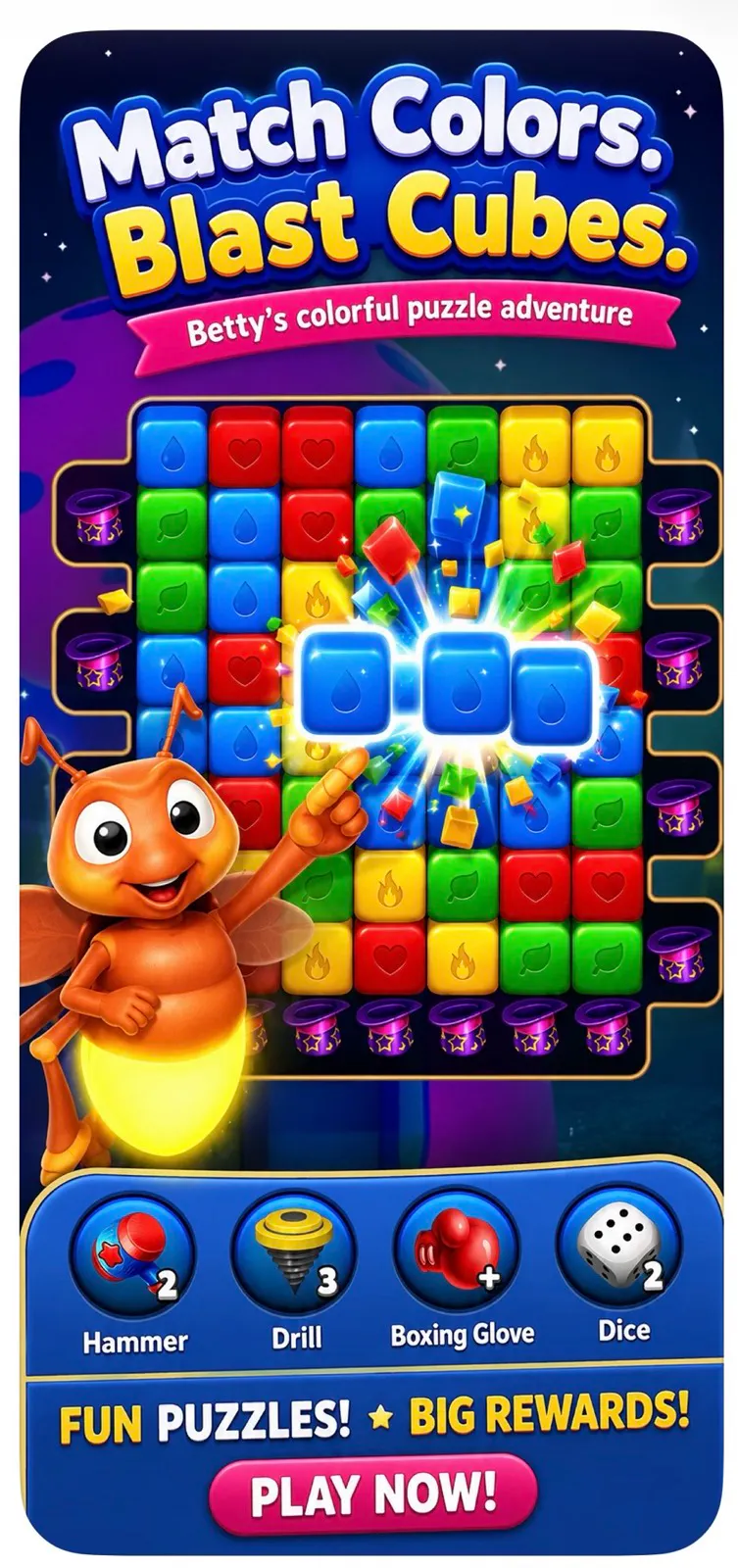Betty Blast - Tap Blast Game gallery image