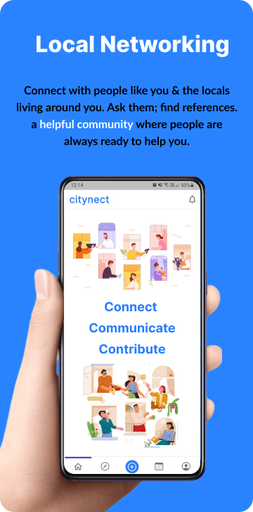 CityNect - Hiper-yerel ağ uygulaması medya 2