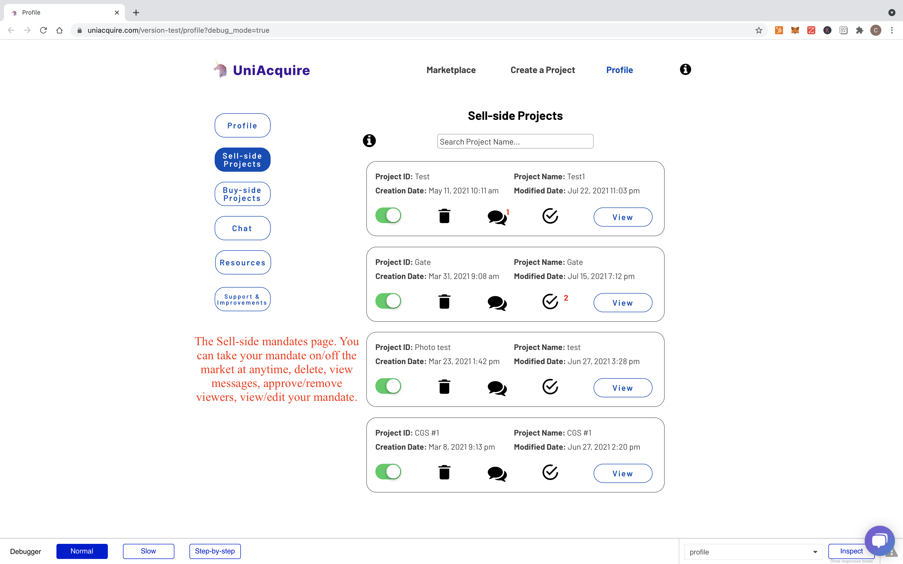UniAcquire gallery image