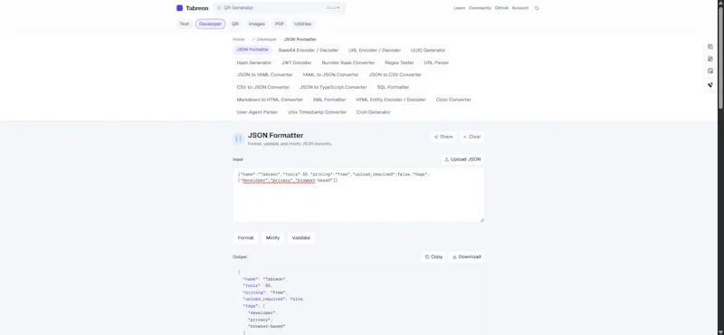 Tabreon screenshot 1