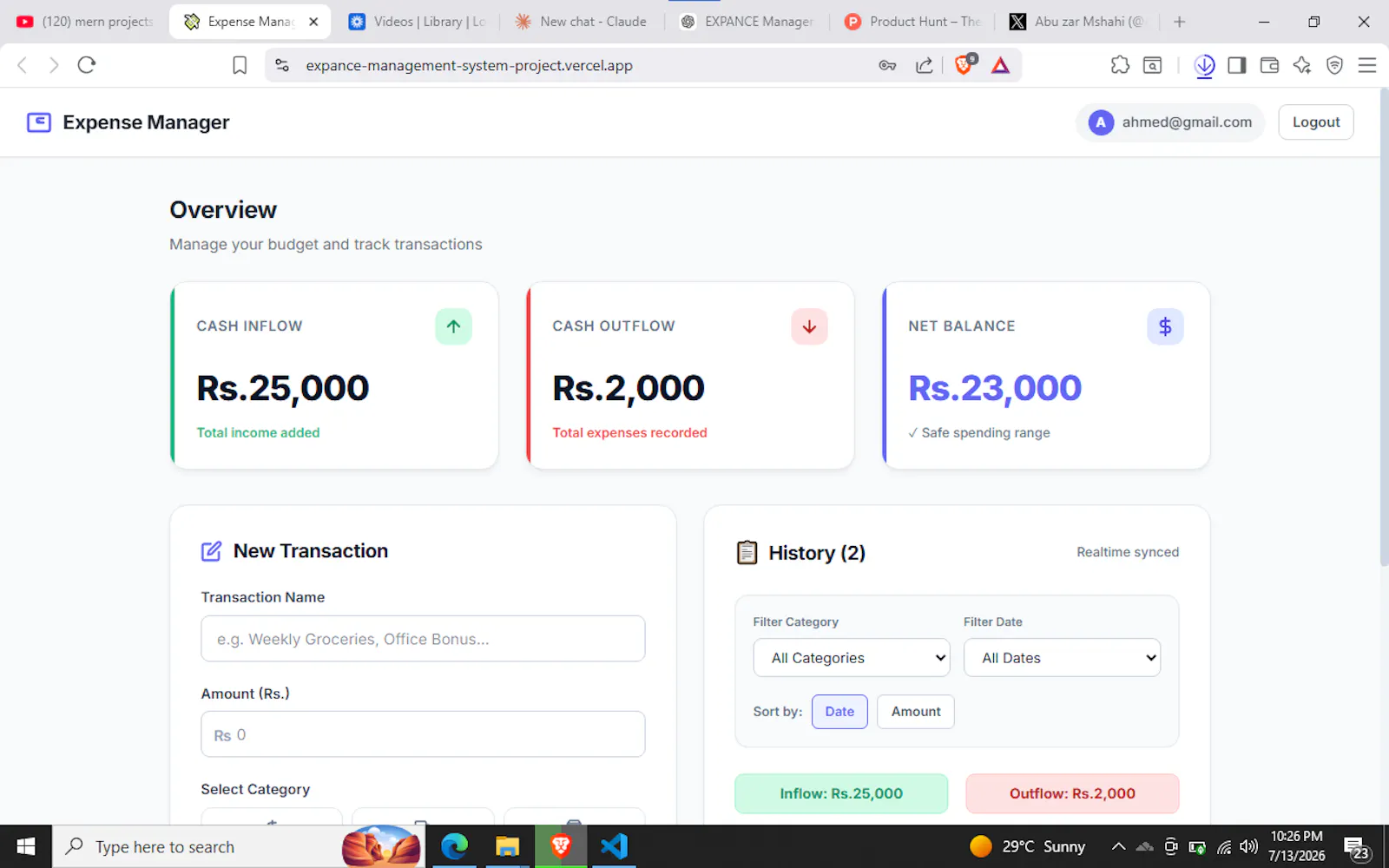 Expense Manager Pro screenshot 4