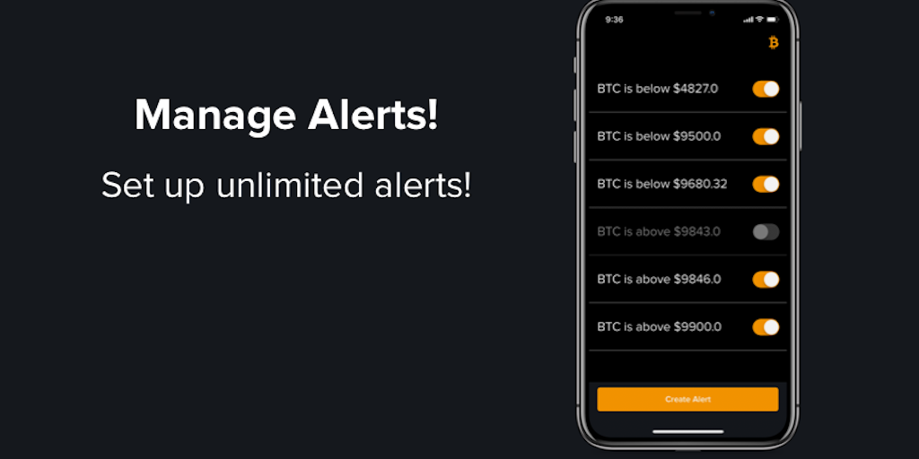 bitcoin alerts app
