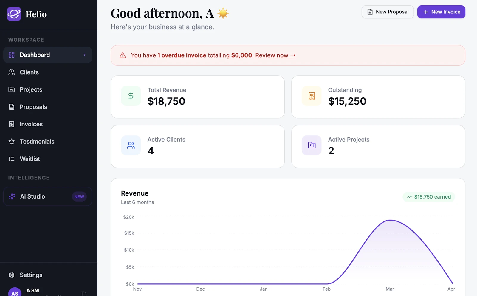 Helio screenshot 7