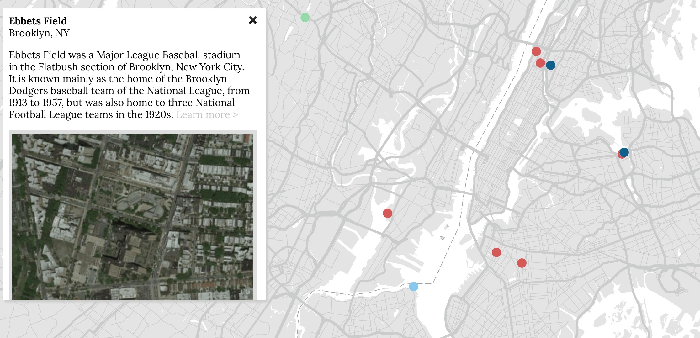 The Baseball Map gallery image