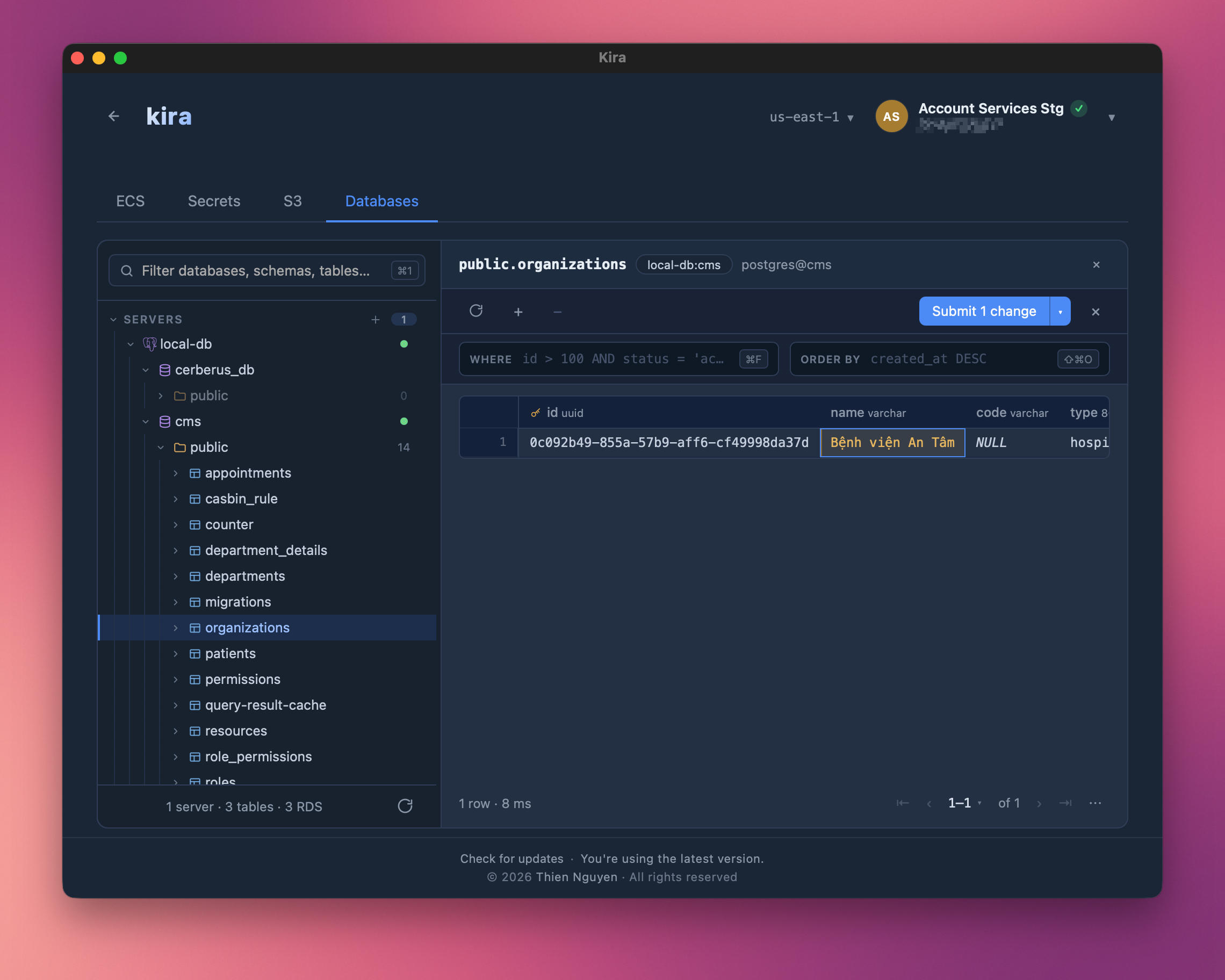 Kira — AWS, without the friction gallery image