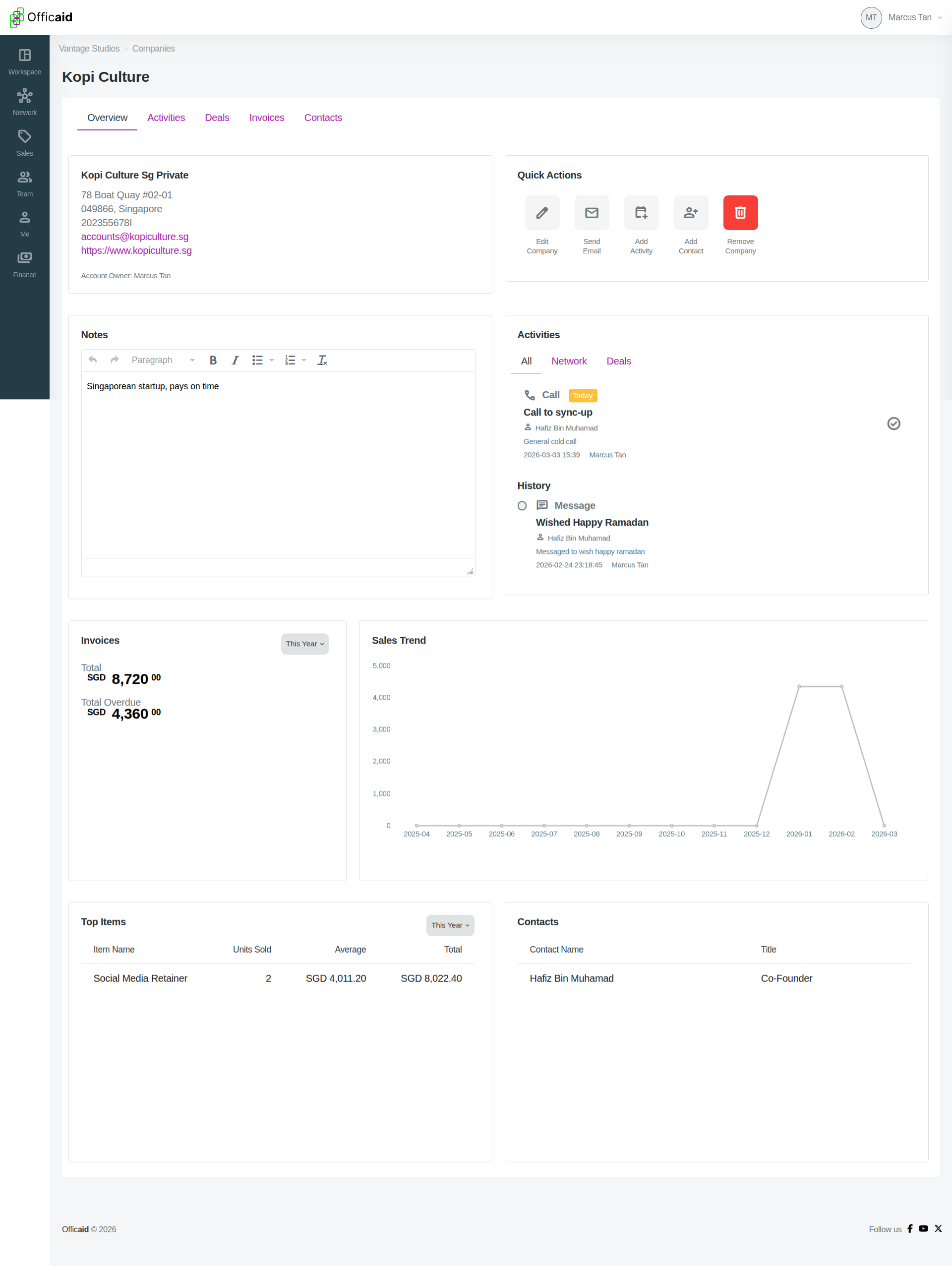 Officaid - Screenshot 5 showing product features and functionality