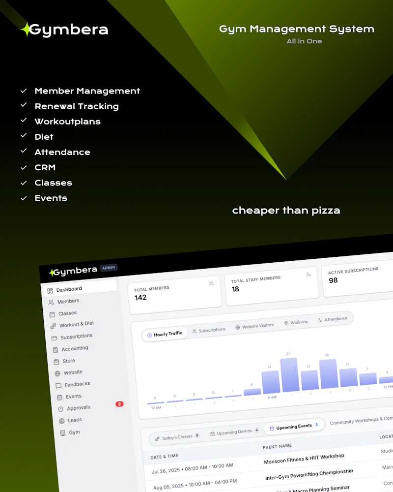 Gymbera screenshot 2