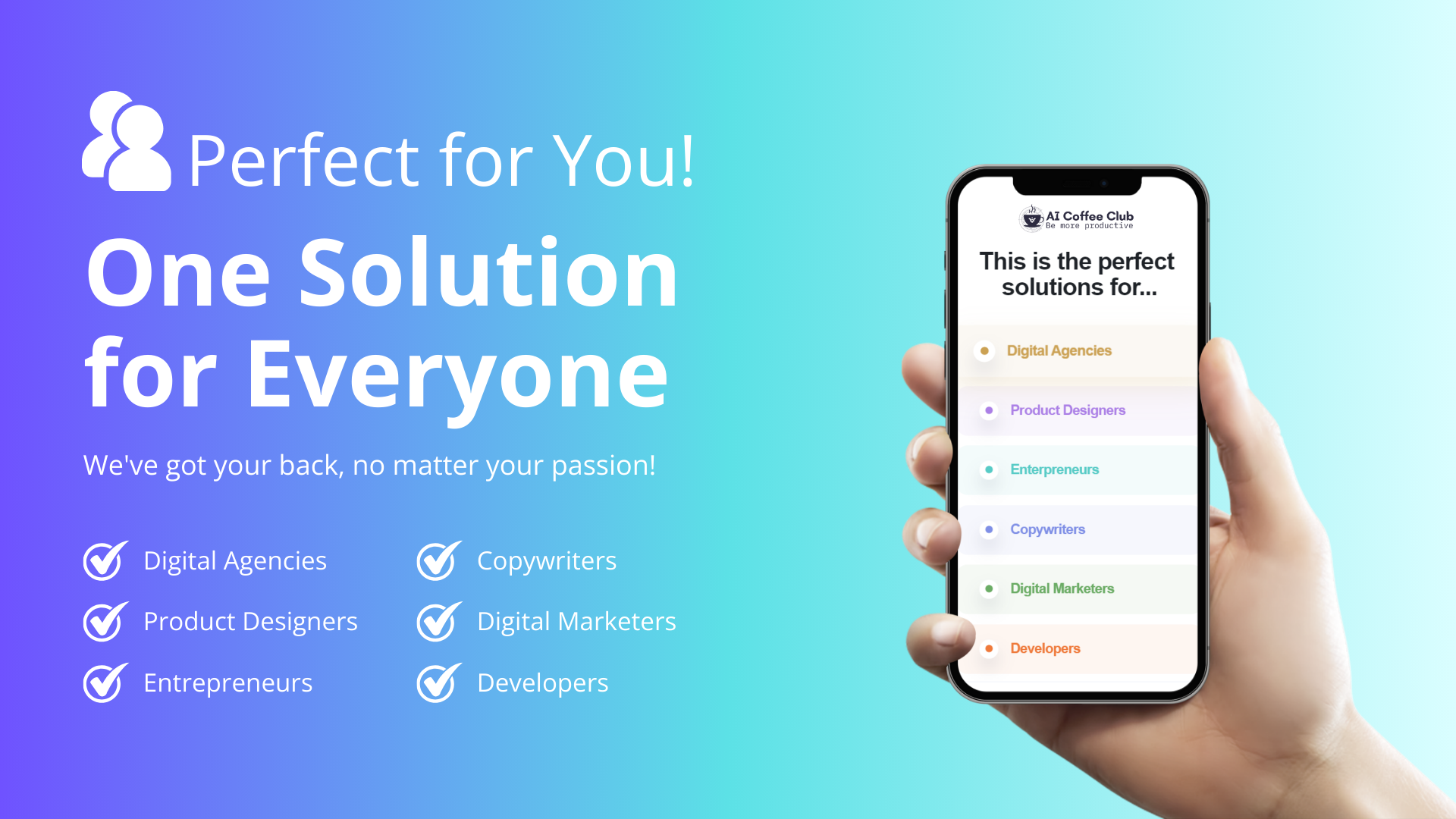 AI Coffee Club - Alles-in-één platform om AI-inhoud te genereren media 2