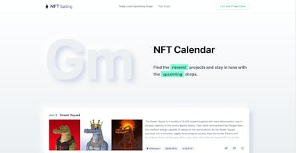 NFT Sailing (NFT Drops Calendar) gallery image