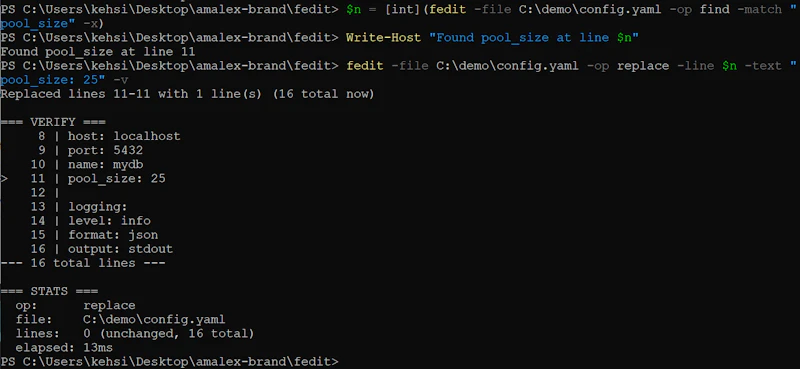 Edit any file, any language, CLI + MCP screenshot 6