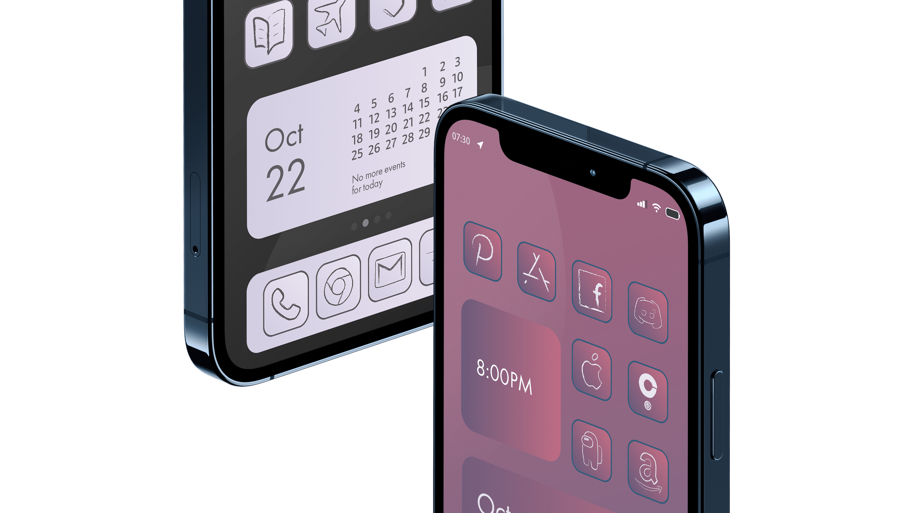 iOS 14 Charcoal Icons gallery image