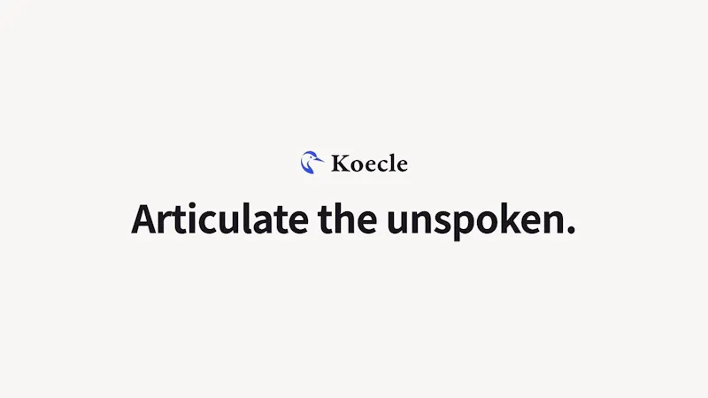 Koecle screenshot 1 (video preview)