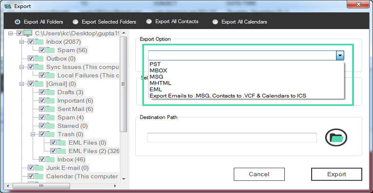 MailsSoftware OST to PST Converter gallery image