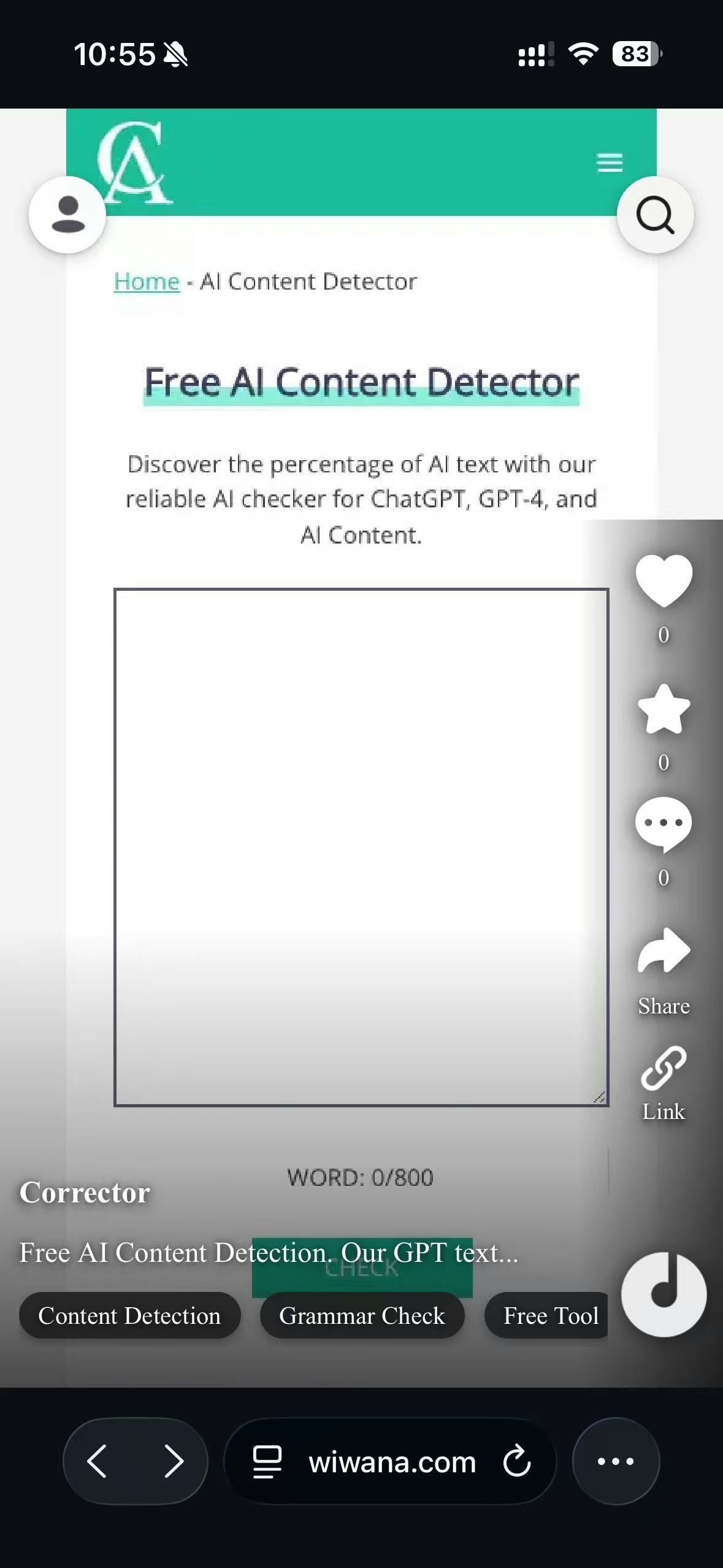 wiwana - Screenshot 2 showing product features and functionality