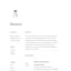 Minimal Notion Resume