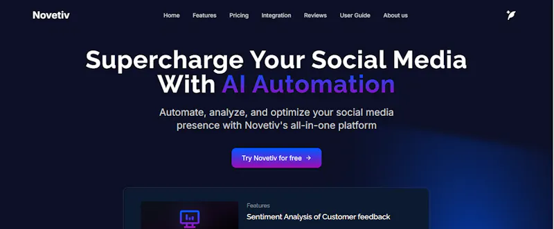 Novetiv screenshot 1