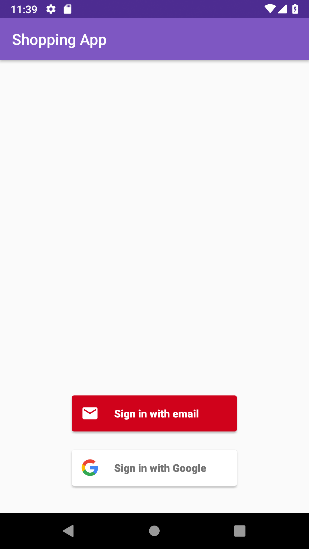 Shopping App gallery image